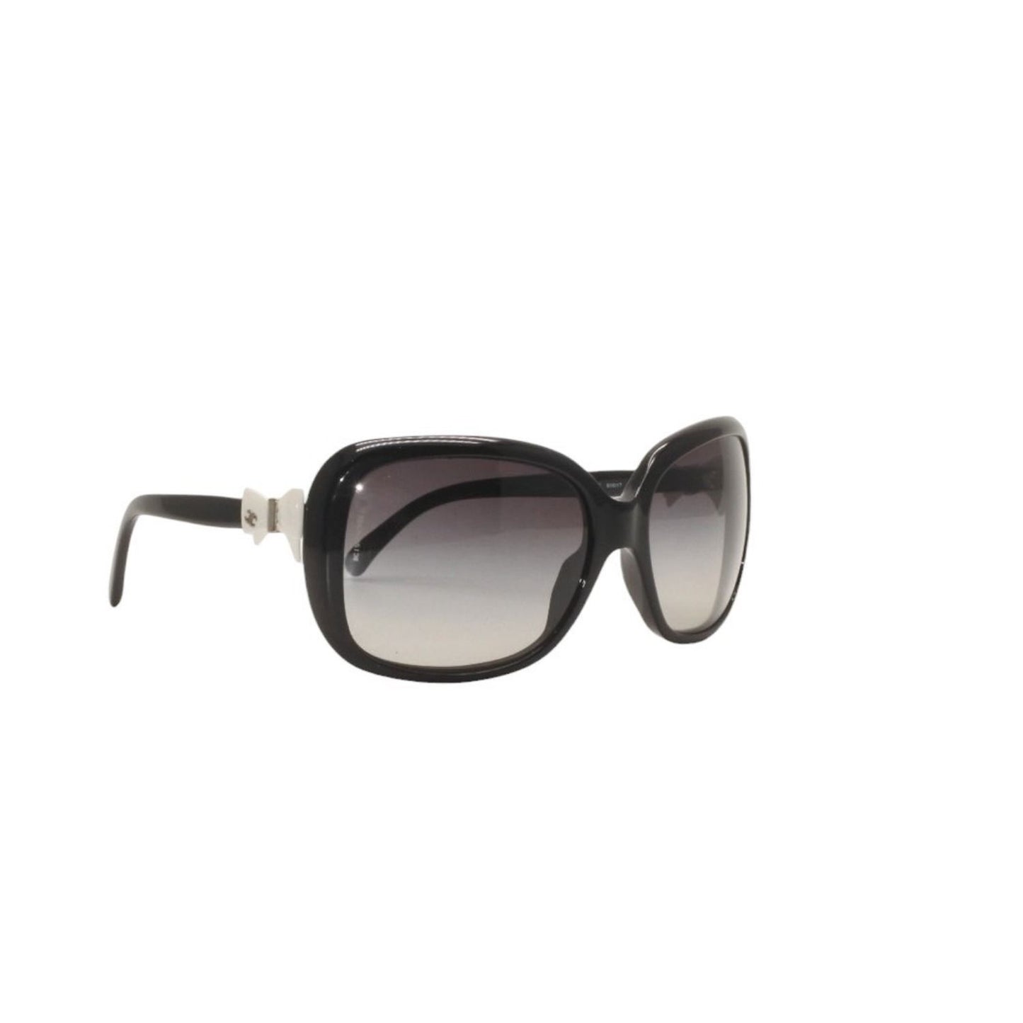 Chanel Sunglasses Eyewear CC Logo White Black — view 3