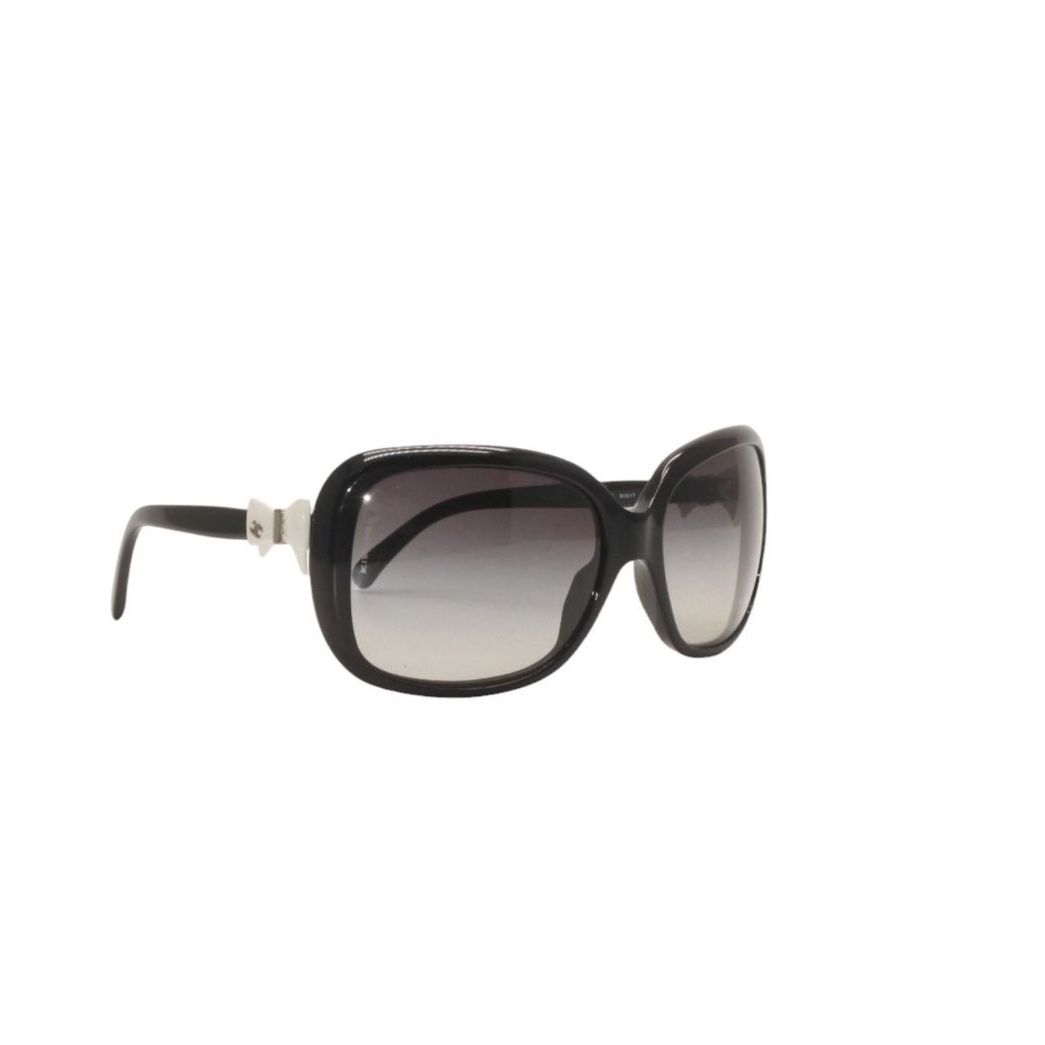 Chanel Sunglasses Eyewear CC Logo White Black — view 3