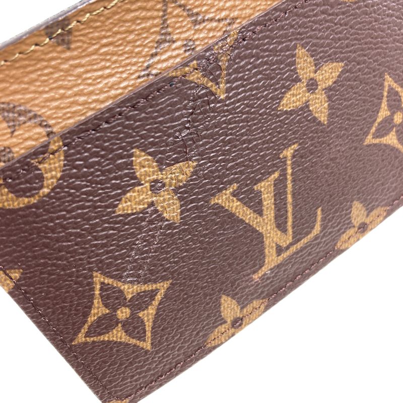 Louis Vuitton Porte Carte de Fine Card Case Monogram Canvas