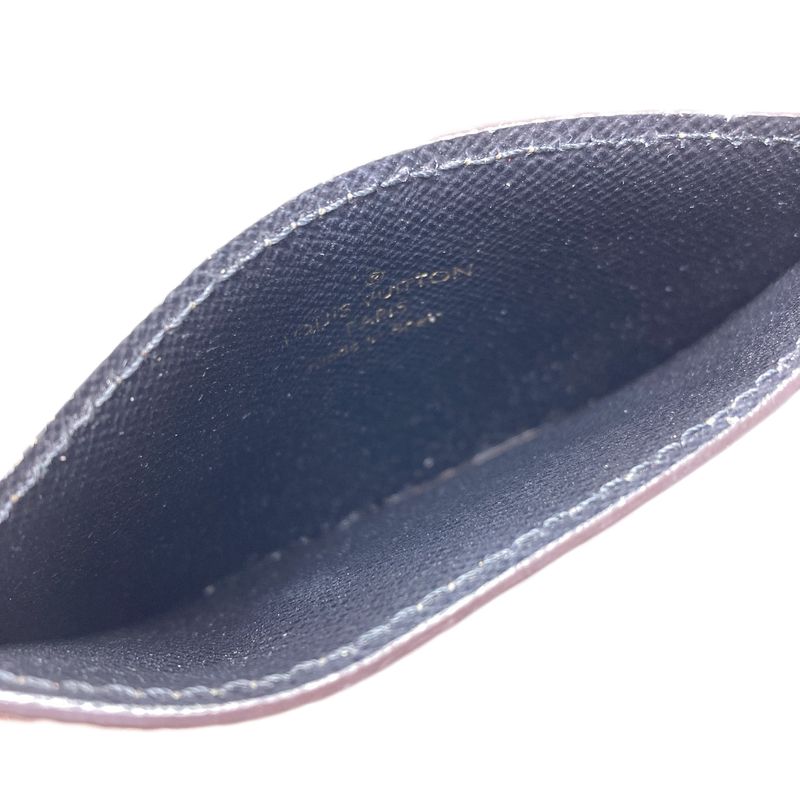 Louis Vuitton Porte Carte de Fine Card Case Monogram Canvas