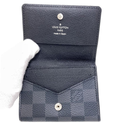 Louis Vuitton Business Card Holder Case Damier Canvas