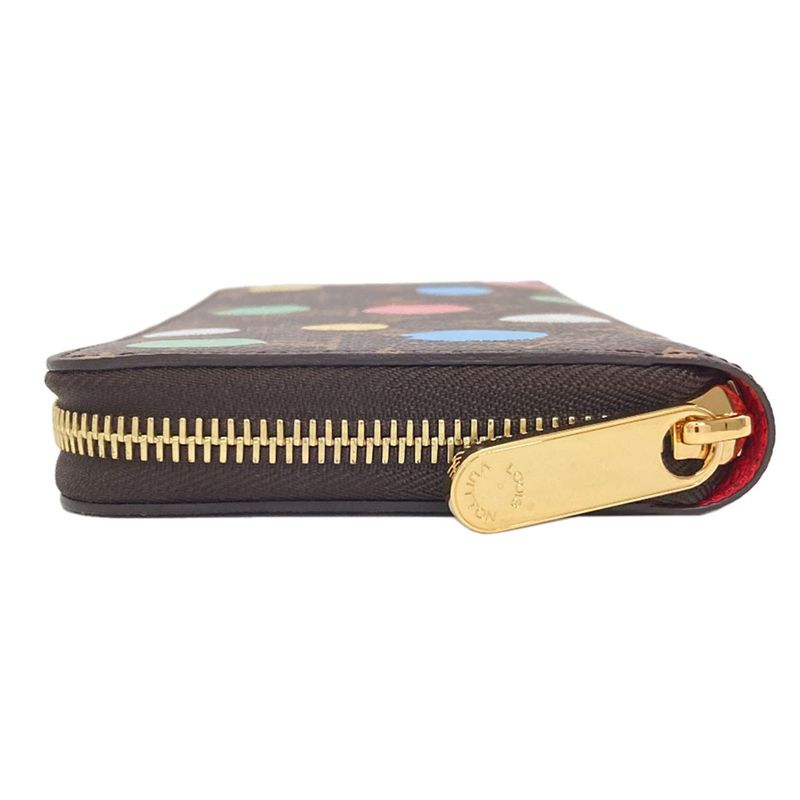 Louis Vuitton Zippy Wallet Yayoi Kusama Monogram Canvas