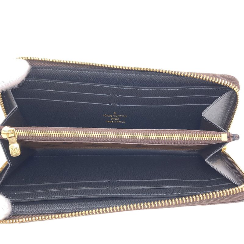 Louis Vuitton Portefeuille Clemence Wallet Monogram Reverse