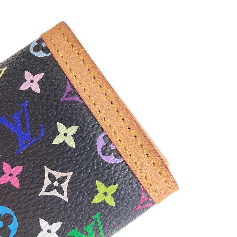 Louis Vuitton Porto Mone Pla Coin Case Monogram Multicolor