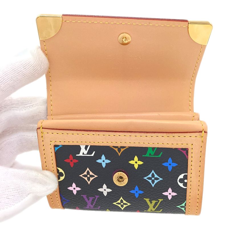 Louis Vuitton Porto Mone Pla Coin Case Monogram Multicolor