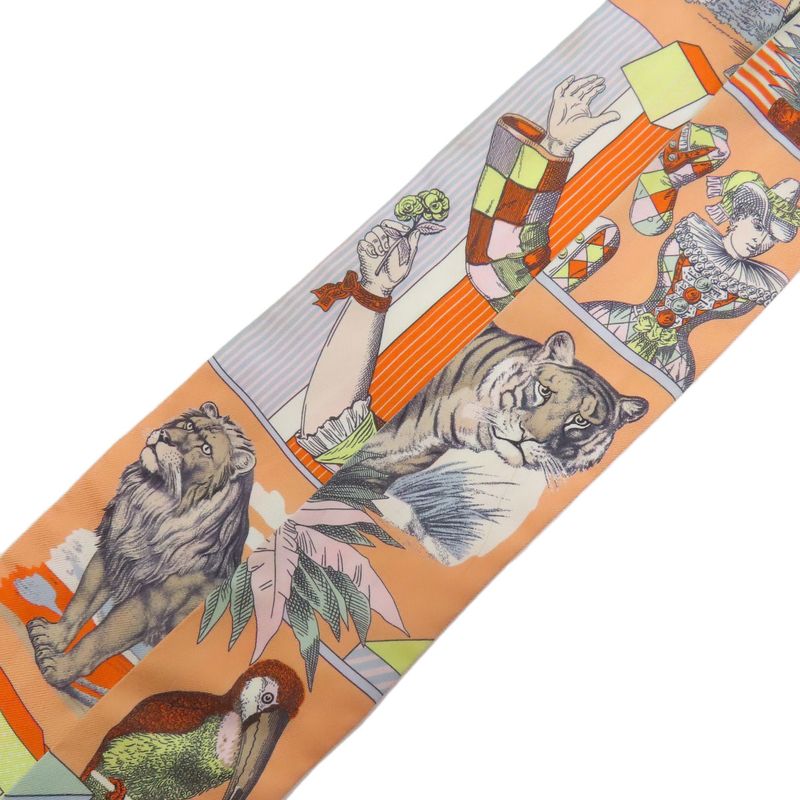 Hermes Twilly Scarf Silk