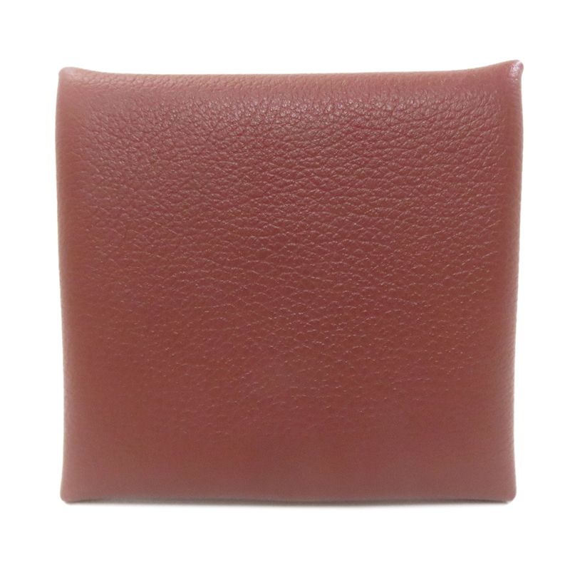 Hermes Bastia Silver Coin Case Evercolor