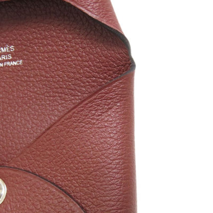 Hermes Bastia Silver Coin Case Evercolor