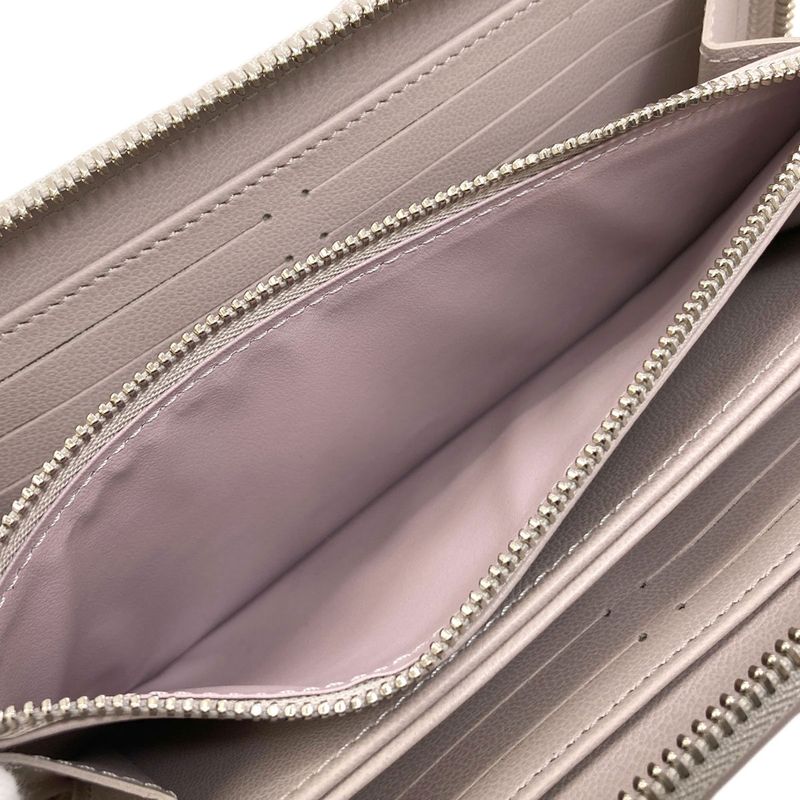 Louis Vuitton Zippy Wallet Bloom Lamb Leather