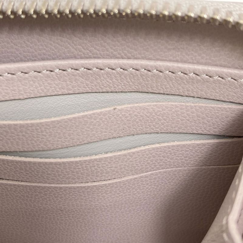 Louis Vuitton Zippy Wallet Bloom Lamb Leather