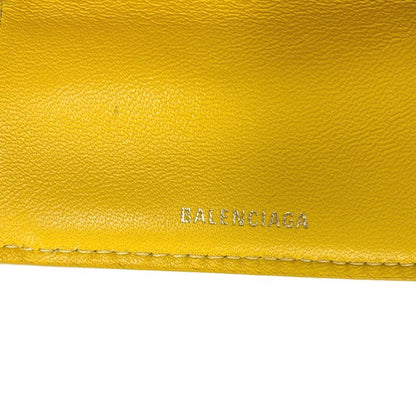 Balenciaga Trifold Wallet Bifold Leather