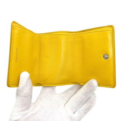 Balenciaga Trifold Wallet Bifold Leather