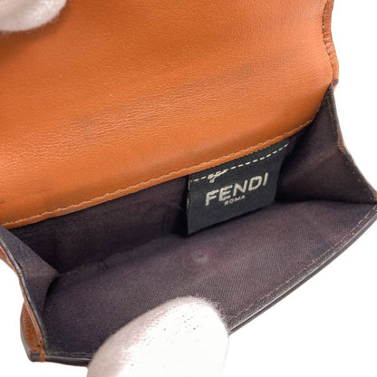 Fendi Trifold Wallet Bifold Leather