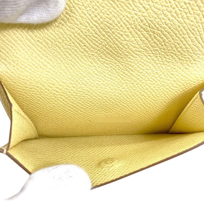 Hermes Bearn Mini Silver Coin Case Epsom