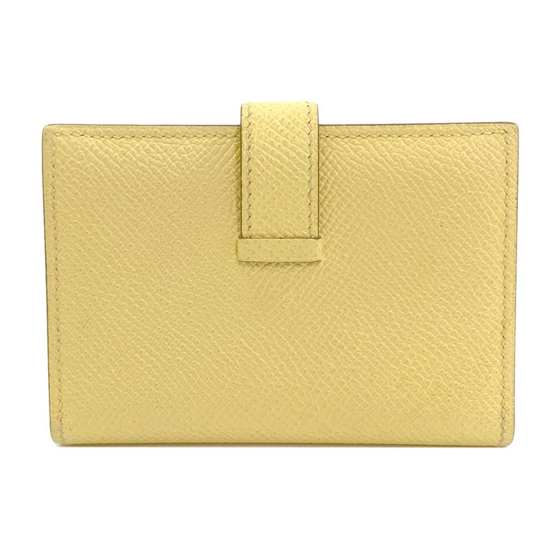 Hermes Bearn Mini Silver Coin Case Epsom