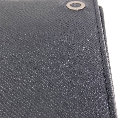Bvlgari Wallet Leather Wallets Black