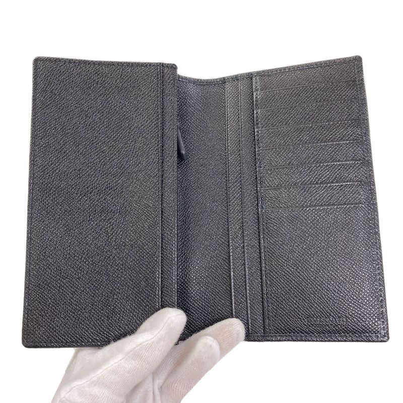 Bvlgari Wallet Leather Wallets Black