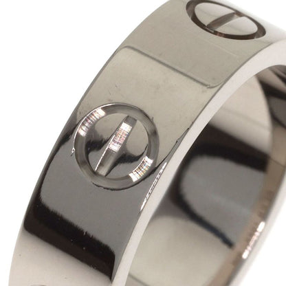 Cartier Love Ring 50 18k White Gold