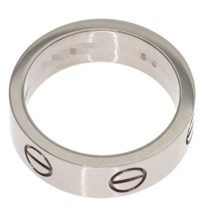 Cartier Love Ring 50 18k White Gold