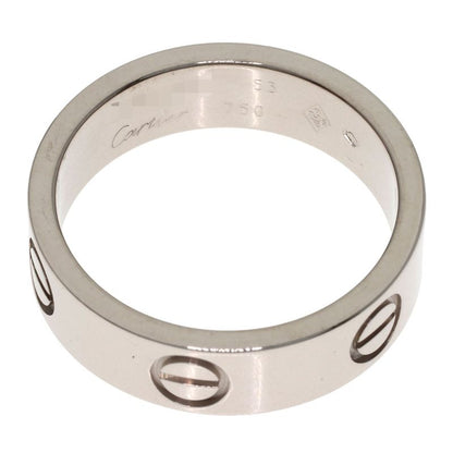 Cartier Love Ring 53 18k White Gold