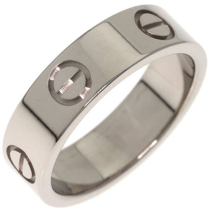 Cartier Love Ring 53 18k White Gold