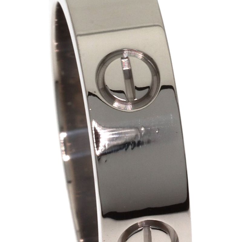 Cartier Love Ring 60 18k White Gold