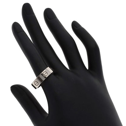 Cartier Love Ring 60 18k White Gold