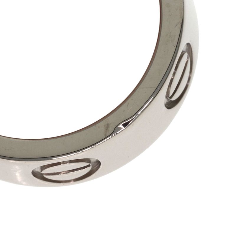 Cartier Love Ring 47 18k White Gold
