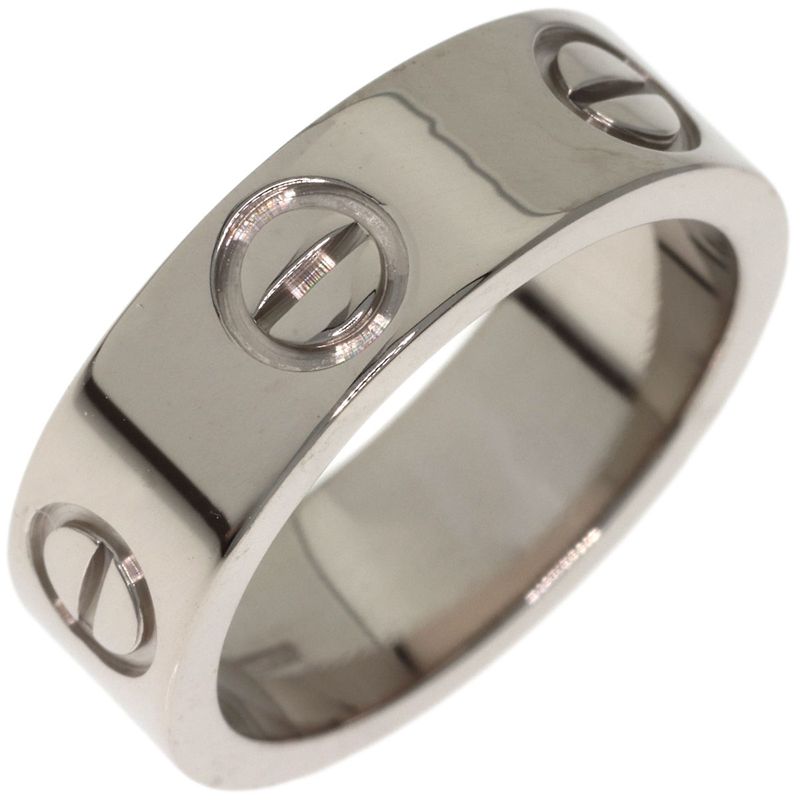 Cartier Love Ring 47 18k White Gold