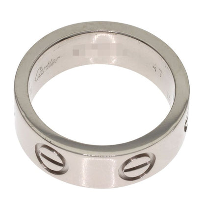 Cartier Love Ring 47 18k White Gold