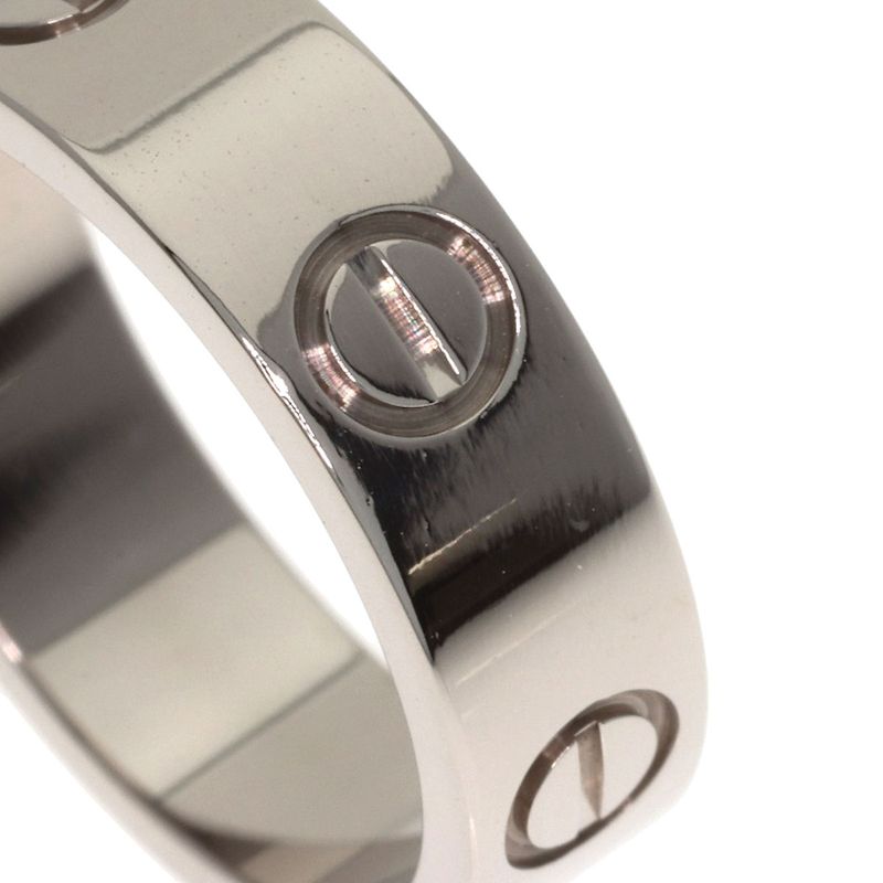 Cartier Love Ring 52 18k White Gold