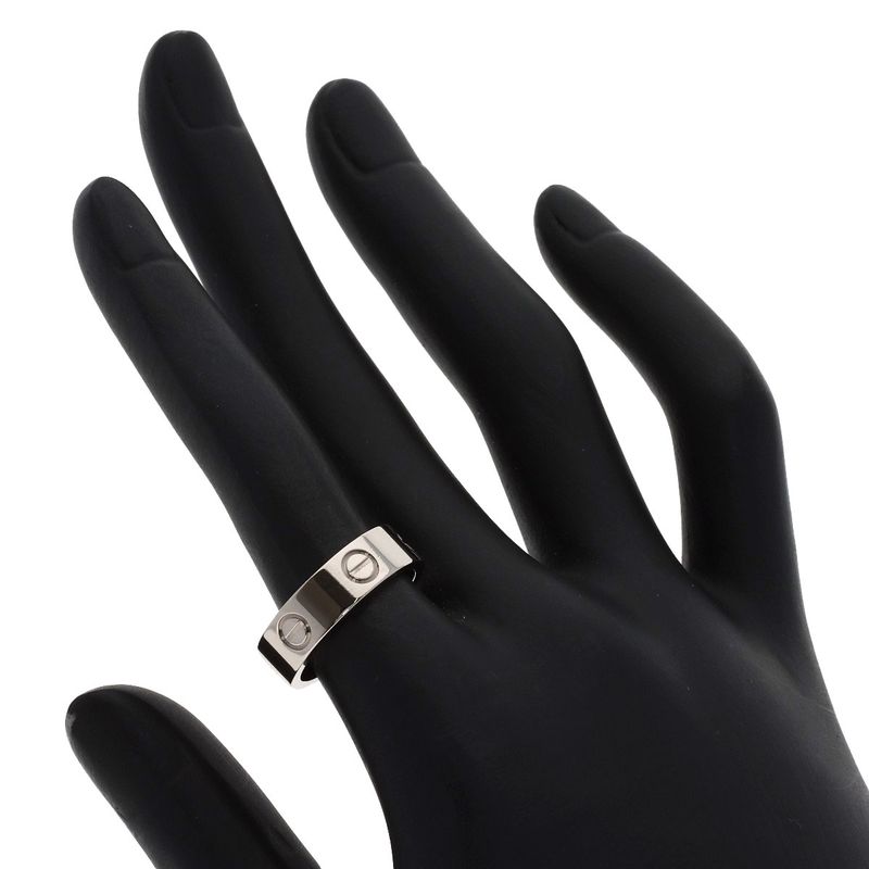 Cartier Love Ring 52 18k White Gold