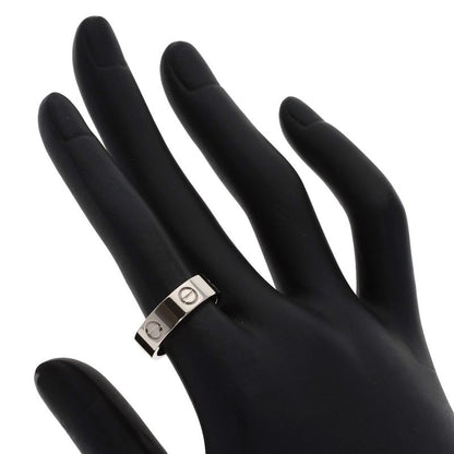Cartier Love Ring 52 18k White Gold