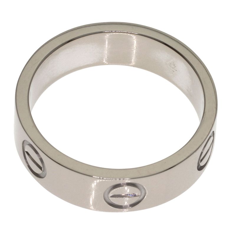 Cartier Love Ring 51 18k White Gold