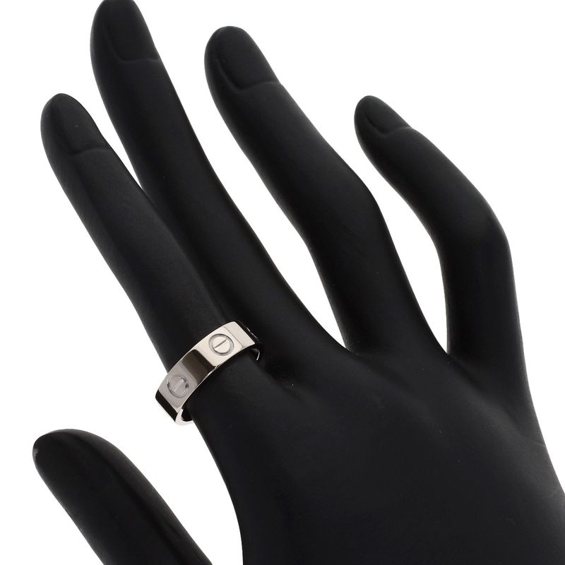 Cartier Love Ring 51 18k White Gold