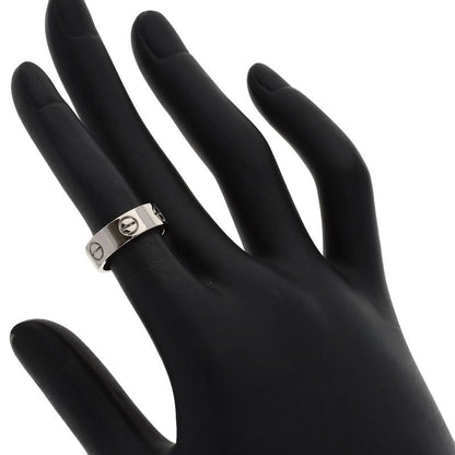 Cartier Love Ring 47 18k White Gold