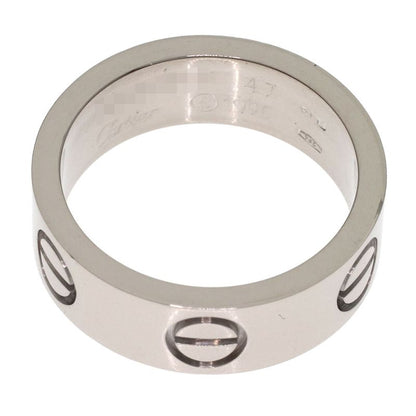 Cartier Love Ring 47 18k White Gold