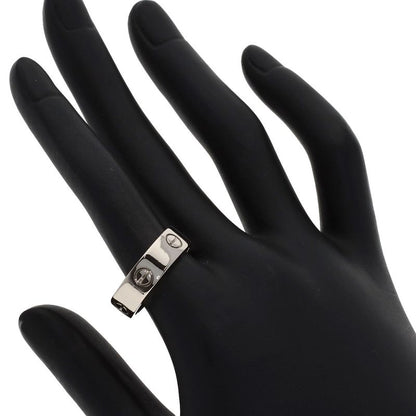 Cartier Love Ring 58 18k White Gold