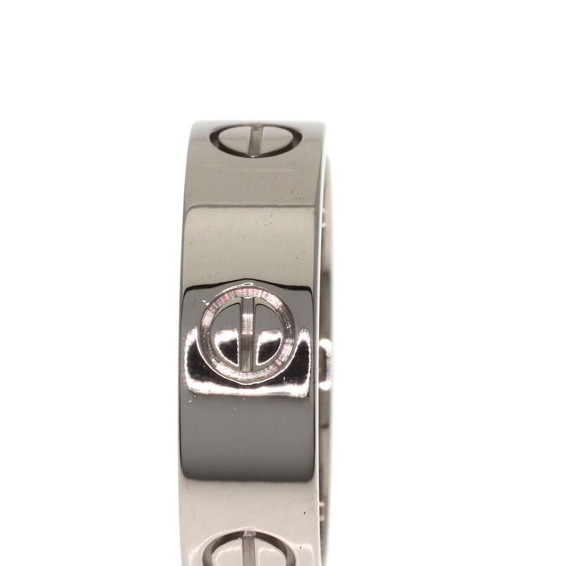 Cartier Love Ring 58 18k White Gold