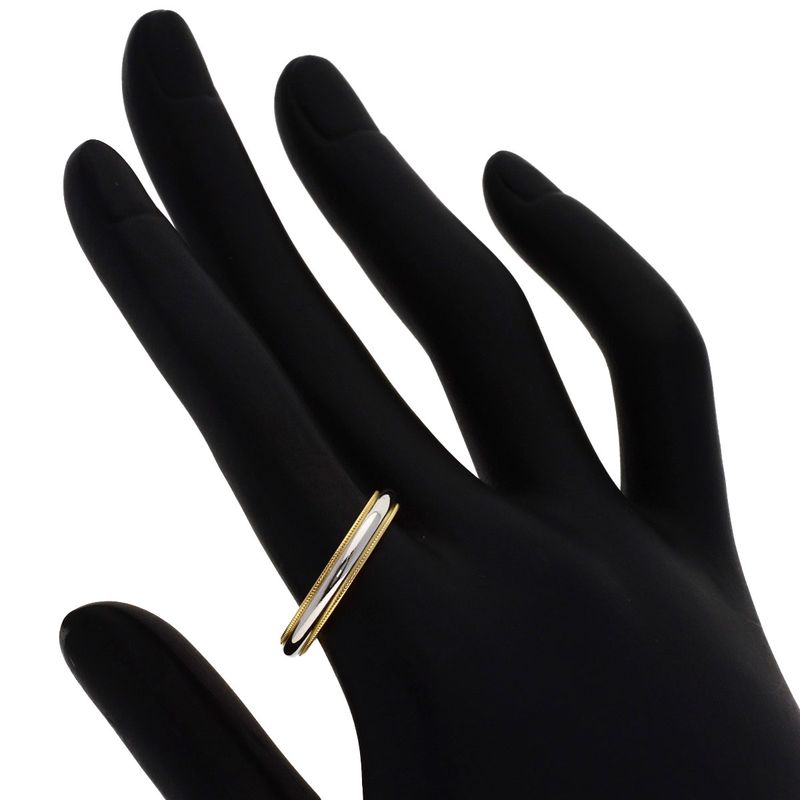 Tiffany & Co Milgrain Ring 18k Yellow Gold