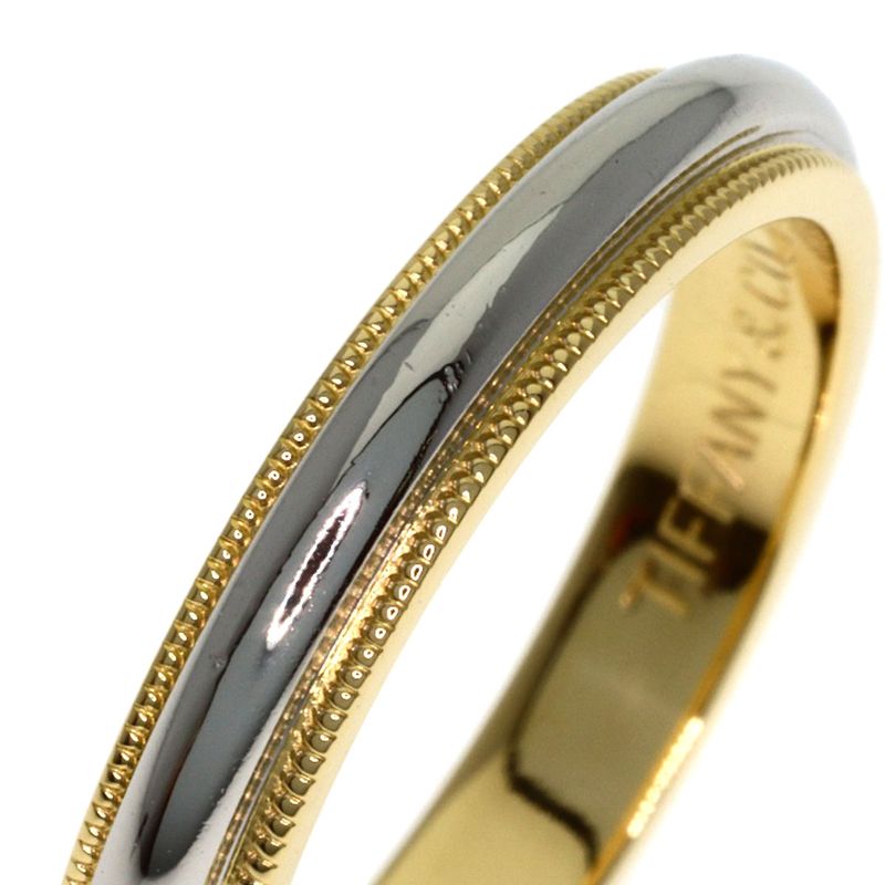 Tiffany & Co Milgrain Ring 18k Yellow Gold