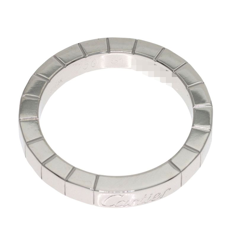 Cartier Lanier 51 Ring 18k White Gold