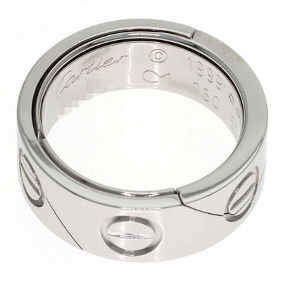 Cartier Astro Love Ring 50 18k White Gold