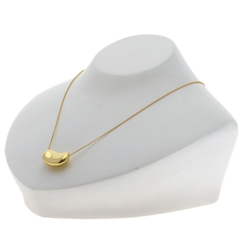 Tiffany & Co Bean Necklace 18k Yellow Gold