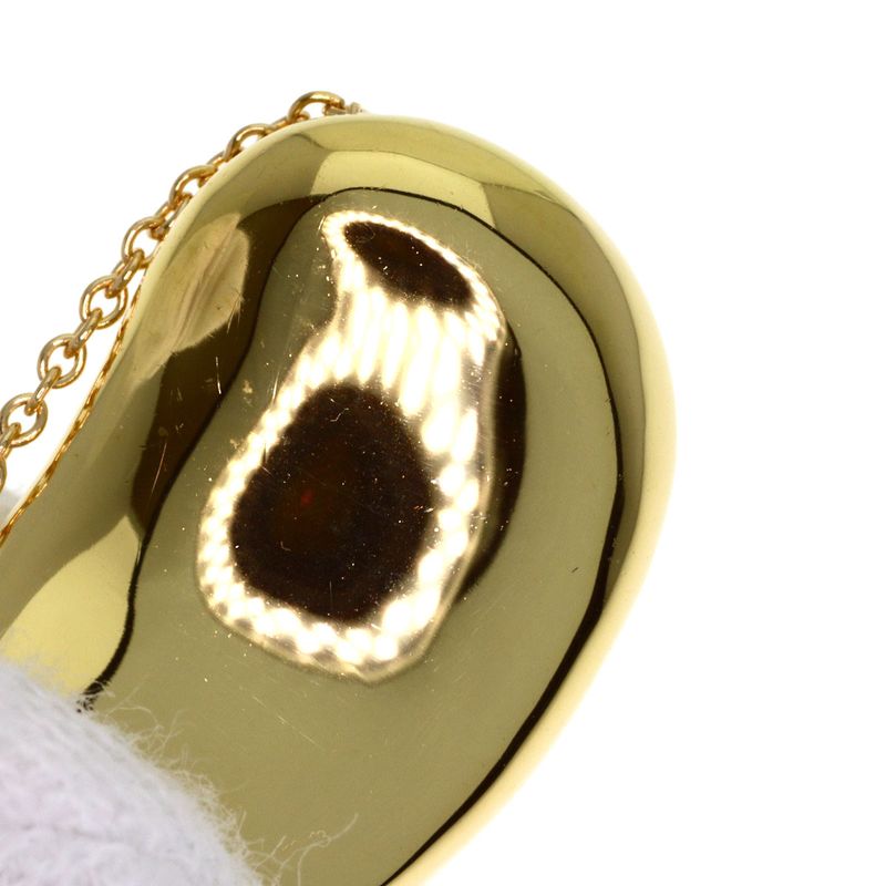 Tiffany & Co Bean Necklace 18k Yellow Gold