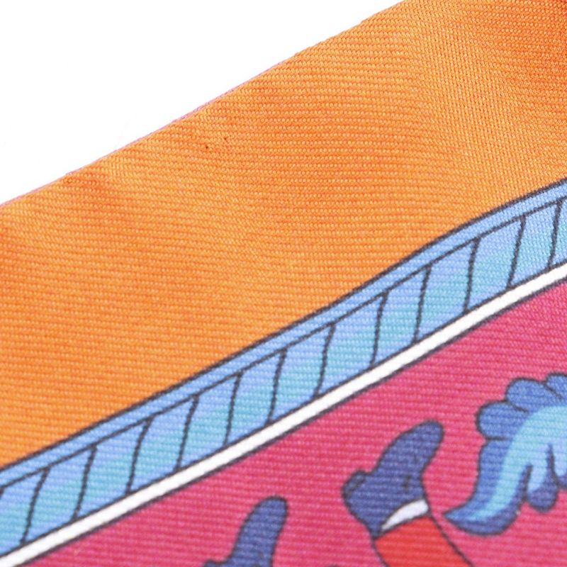 Hermes Maxi Twill Indian Hunting Chasse en Inde Silk Red Scarf
