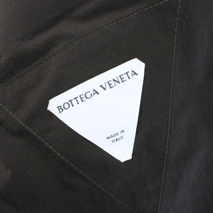 Bottega Veneta Intrecciato Technical Nylon Padded Down Vest XS Brown Dark MW