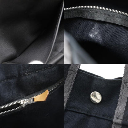 Hermes Fourre Tout PM Canvas Black Handbag