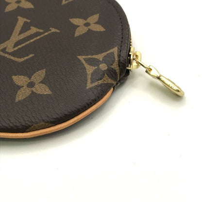 Louis Vuitton Monogram Porto Moneron Round Coin Purse Wallet