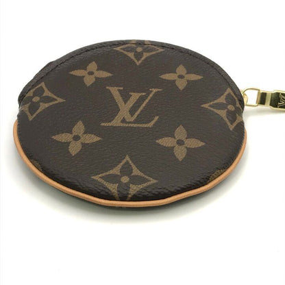 Louis Vuitton Monogram Porto Moneron Round Coin Purse Wallet